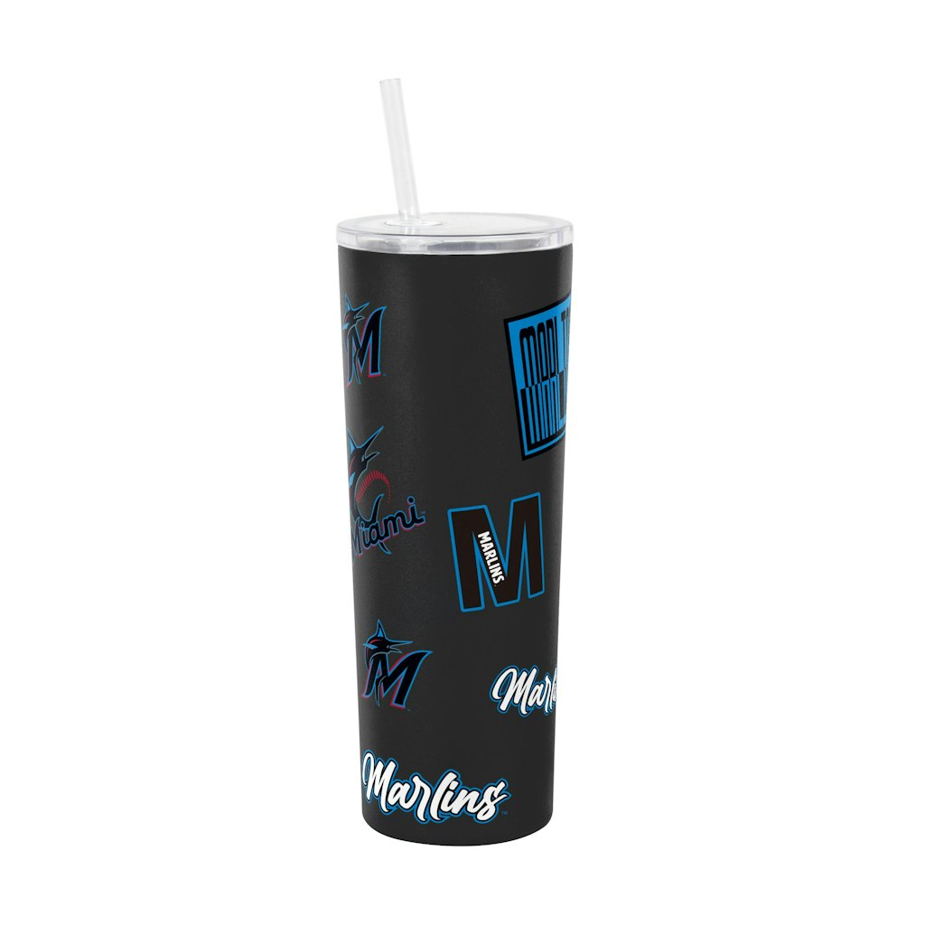 Miami Marlins 30oz Straw Tumbler: $49.99