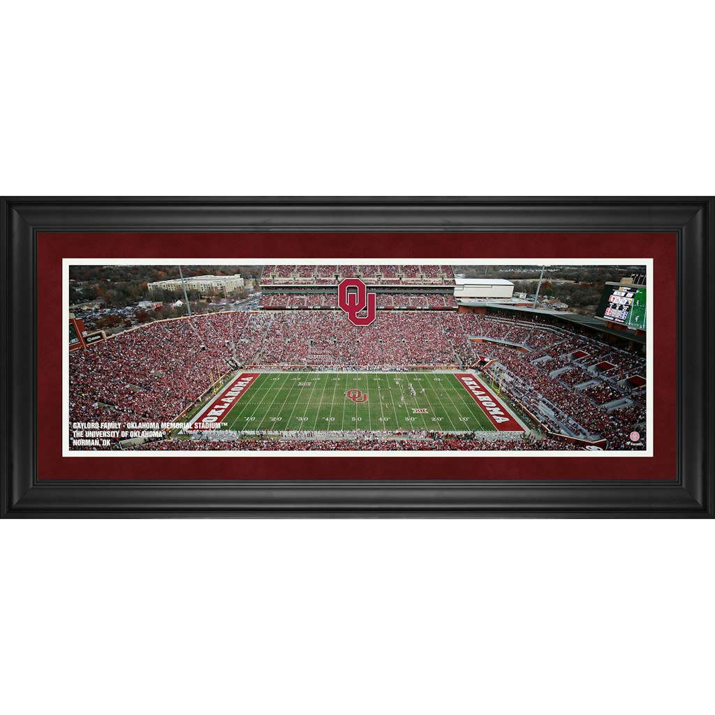 Oklahoma Sooners 10" x 30" Memorial Stadium Panoramic Photo: $129.99 Oklahoma Sooners 10" x 30" Memorial Stadium Panoramic Photo: $129.99