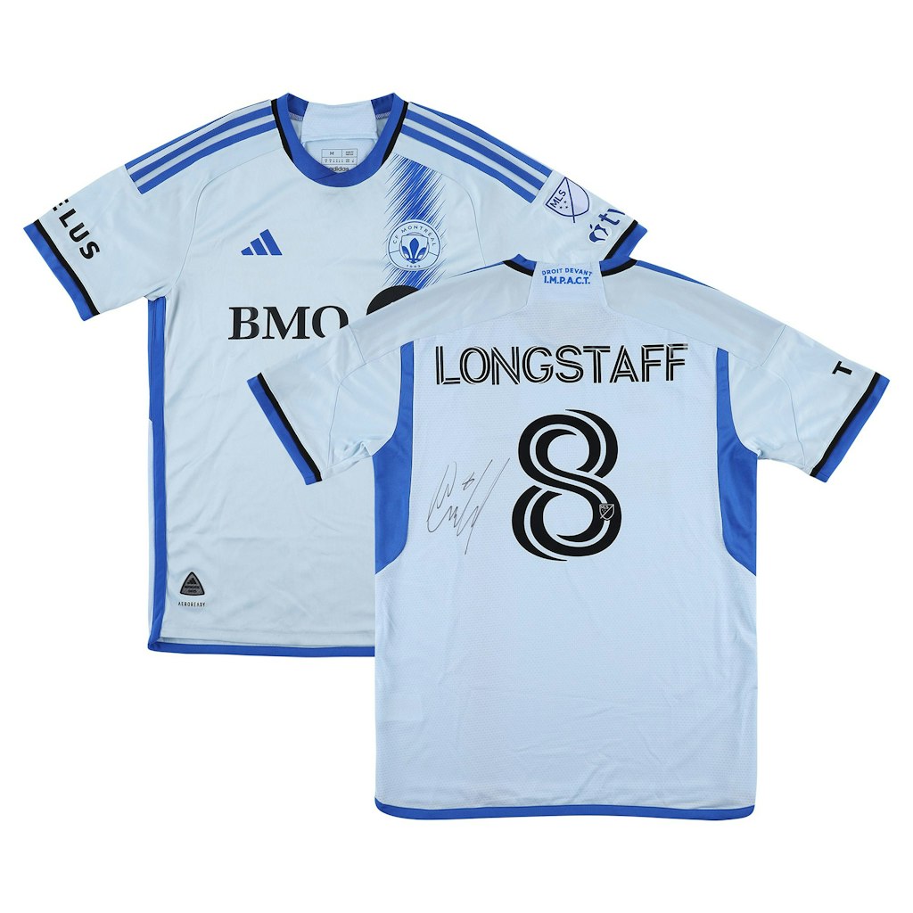 Matty Longstaff Autographed Match-Used CF Montreal Jersey: $299.99 Matty Longstaff Autographed Match-Used CF Montreal Jersey: $299.99