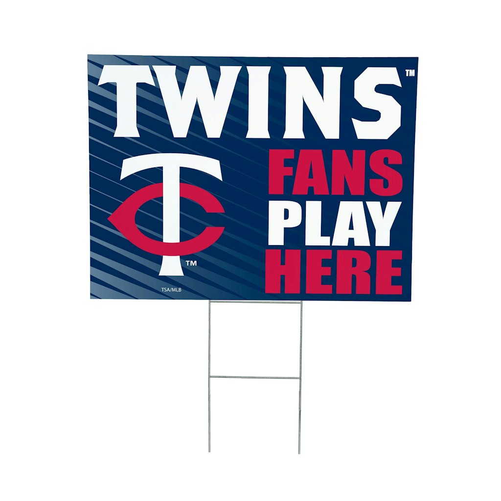 Minnesota Twins 18" x 24" Outdoor Yard Sign: $31.99