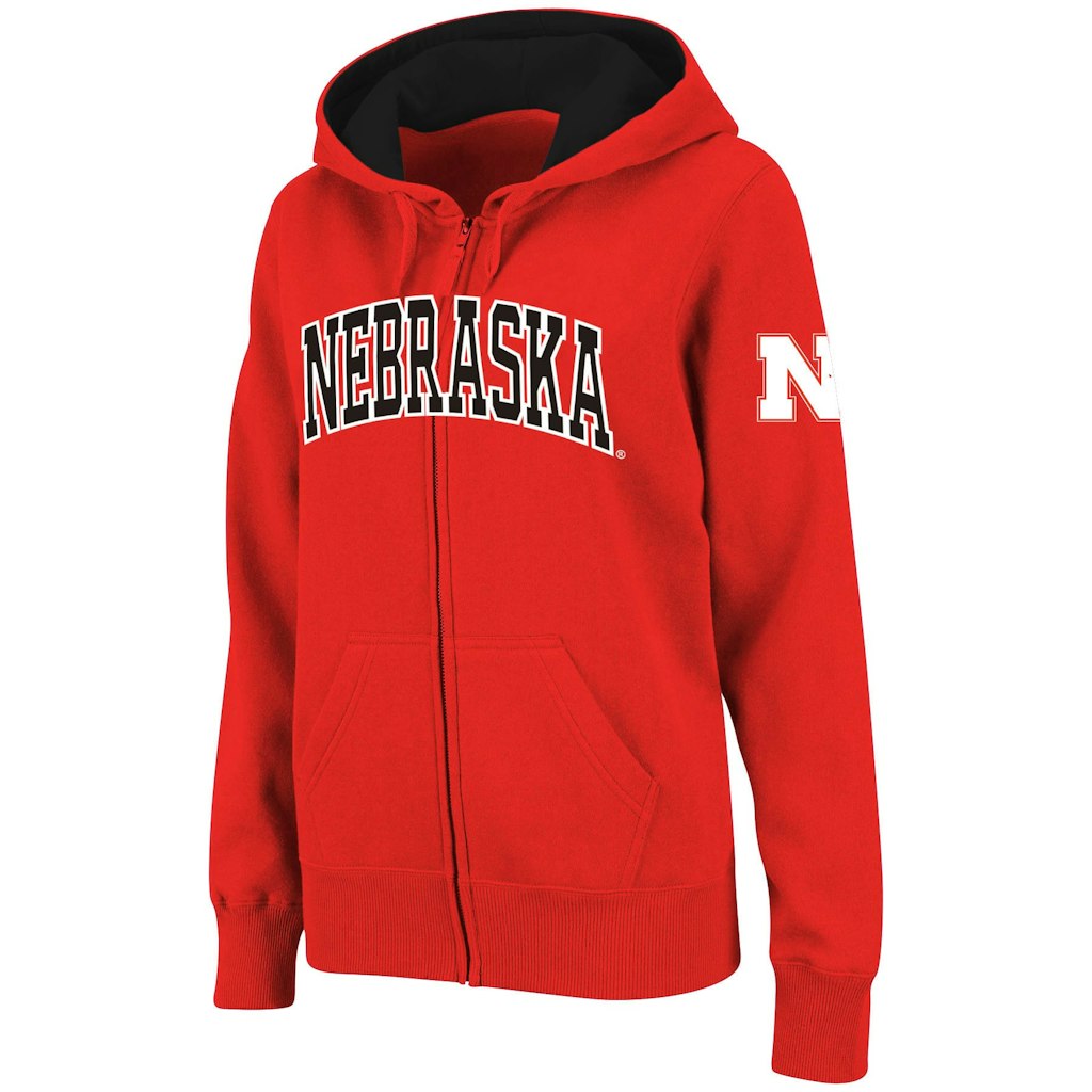 Women's Nebraska Huskers Arched Name Full-Zip Hoodie: $26.99 Women's Nebraska Huskers Arched Name Full-Zip Hoodie: $26.99