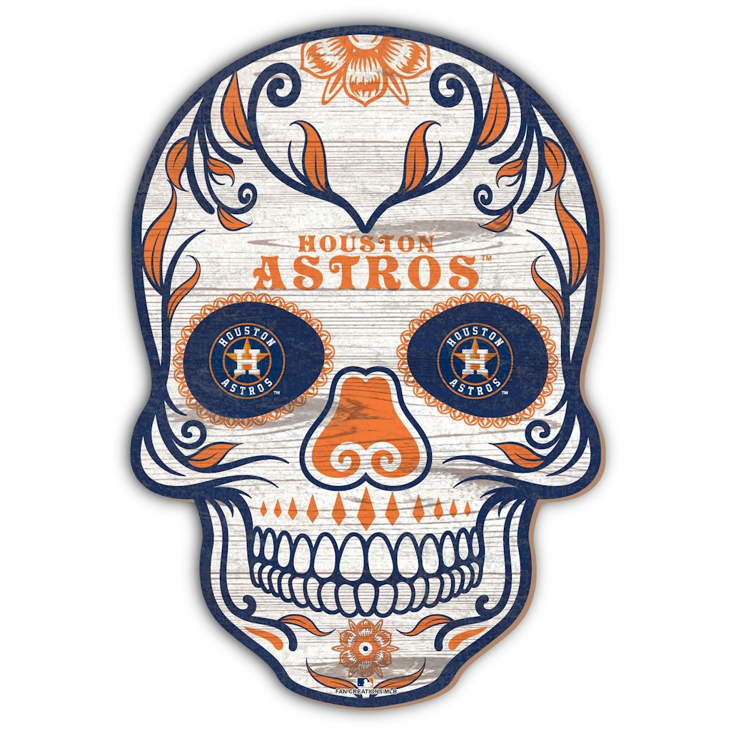 Houston Astros 12-inch Sugar Skull Sign: $24.99 Houston Astros 12-inch Sugar Skull Sign: $24.99