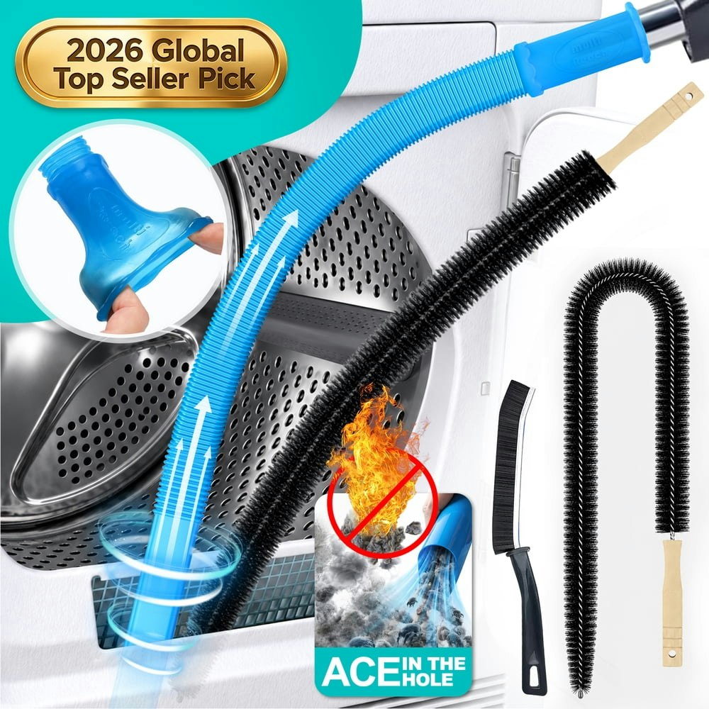 Dryvenck 3-Piece Dryer Vent Cleaner Kit: $7.99 Dryvenck 3-Piece Dryer Vent Cleaner Kit: $7.99