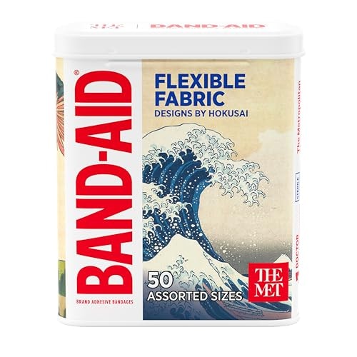 Band-Aid Flexible Fabric Adhesive Bandages 50-Count: $6.29