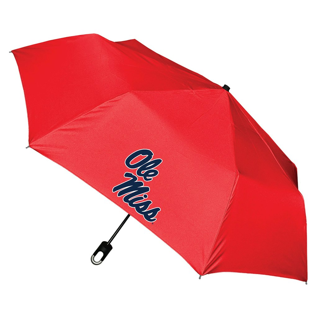 Ole Miss Rebels 42-inch Compact Folding Umbrella: $36.99 Ole Miss Rebels 42-inch Compact Folding Umbrella: $36.99