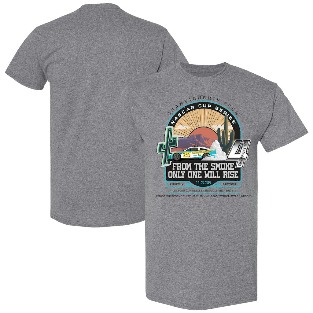 Men's 2025 NASCAR Cup Series Championship T-Shirt: $29.99