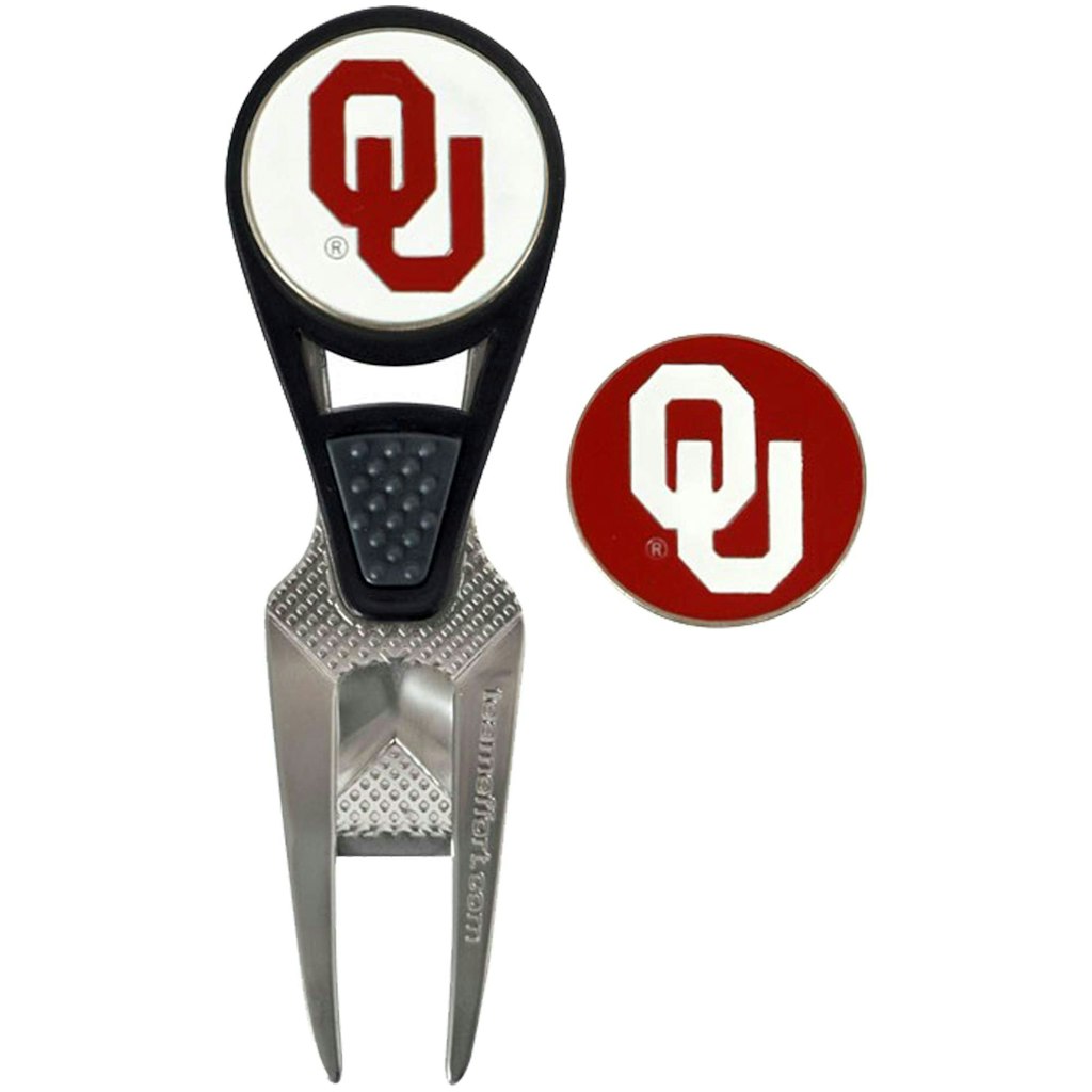 Oklahoma Sooners Golf Repair Tool and Ball Marker Set: $24.99 Oklahoma Sooners Golf Repair Tool and Ball Marker Set: $24.99