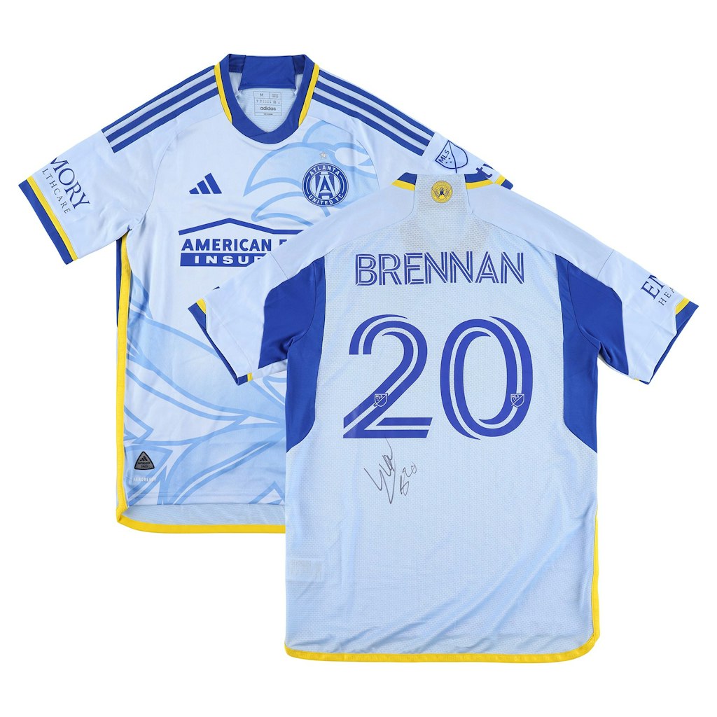 Luke Brennan Autographed Match-Used Atlanta United FC Jersey: $299.99