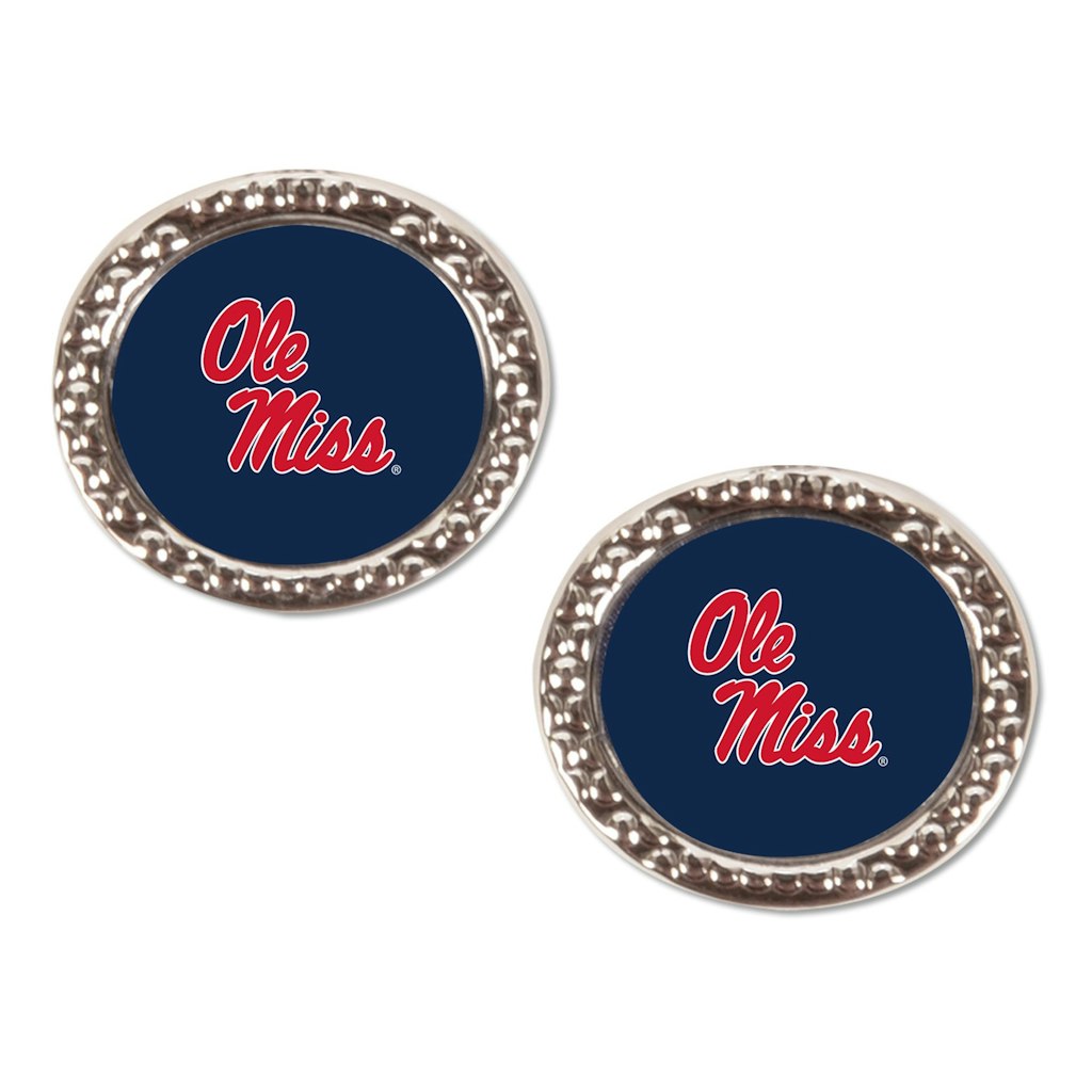 WinCraft Ole Miss Rebels Round Team Post Earrings: $12.99 WinCraft Ole Miss Rebels Round Team Post Earrings: $12.99