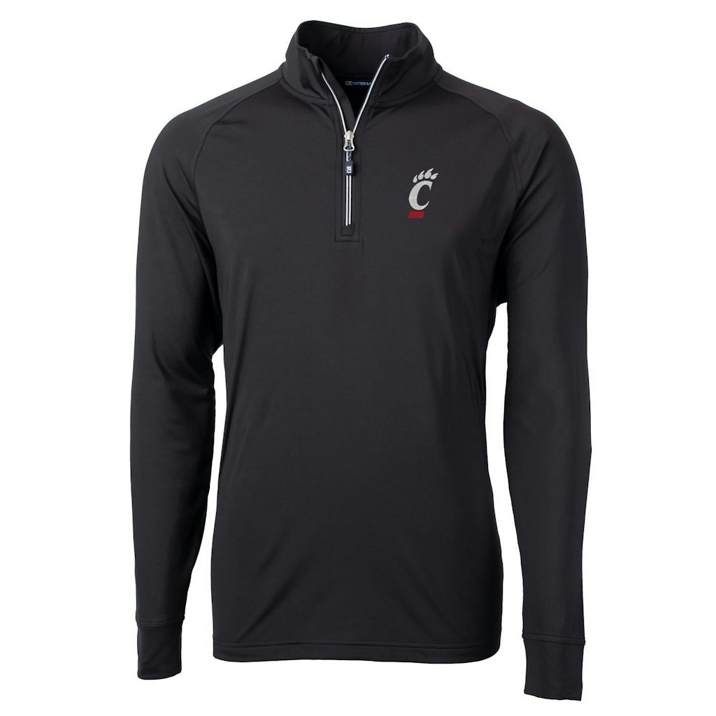 Cutter & Buck Cincinnati Bearcats Big & Tall Adapt Eco Knit Quarter-Zip Pullover Jacket: $64.99 Cutter & Buck Cincinnati Bearcats Big & Tall Adapt Eco Knit Quarter-Zip Pullover Jacket: $64.99