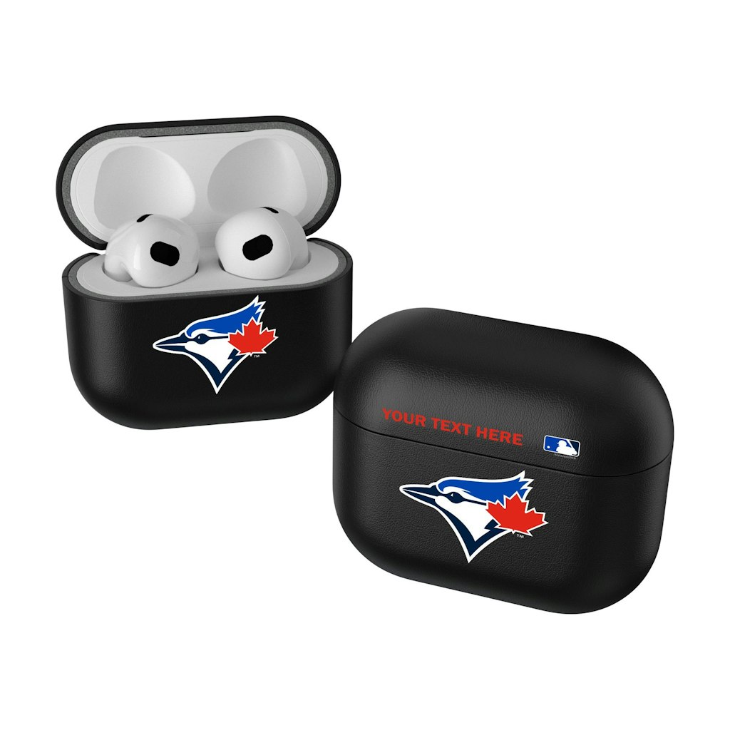 Keyscaper Toronto Blue Jays Personalized 3rd Generation AirPods Case Cover: $49.99 Keyscaper Toronto Blue Jays Personalized 3rd Generation AirPods Case Cover: $49.99