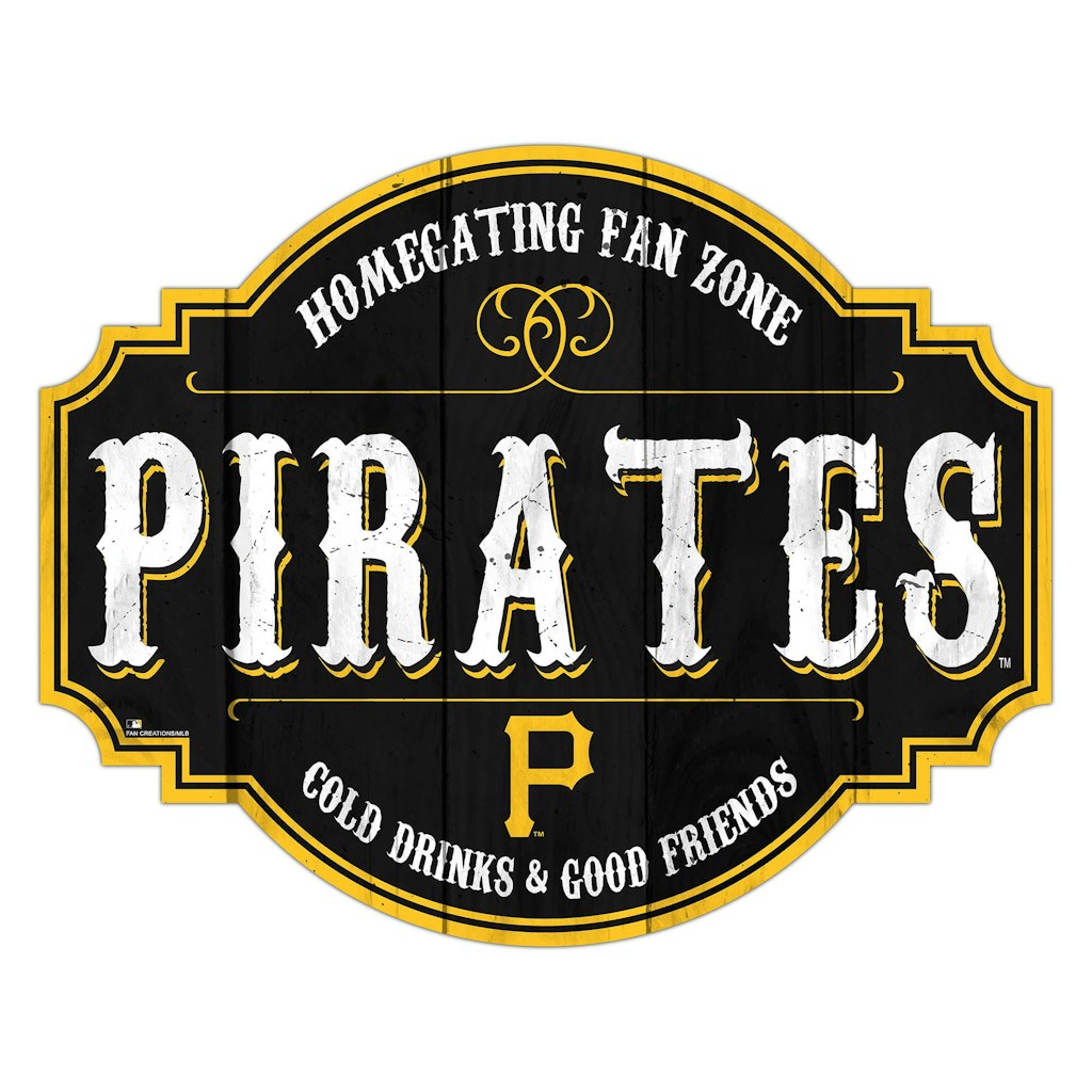 Pittsburgh Pirates 24-inch Homegating Tavern Sign: $59.99 Pittsburgh Pirates 24-inch Homegating Tavern Sign: $59.99