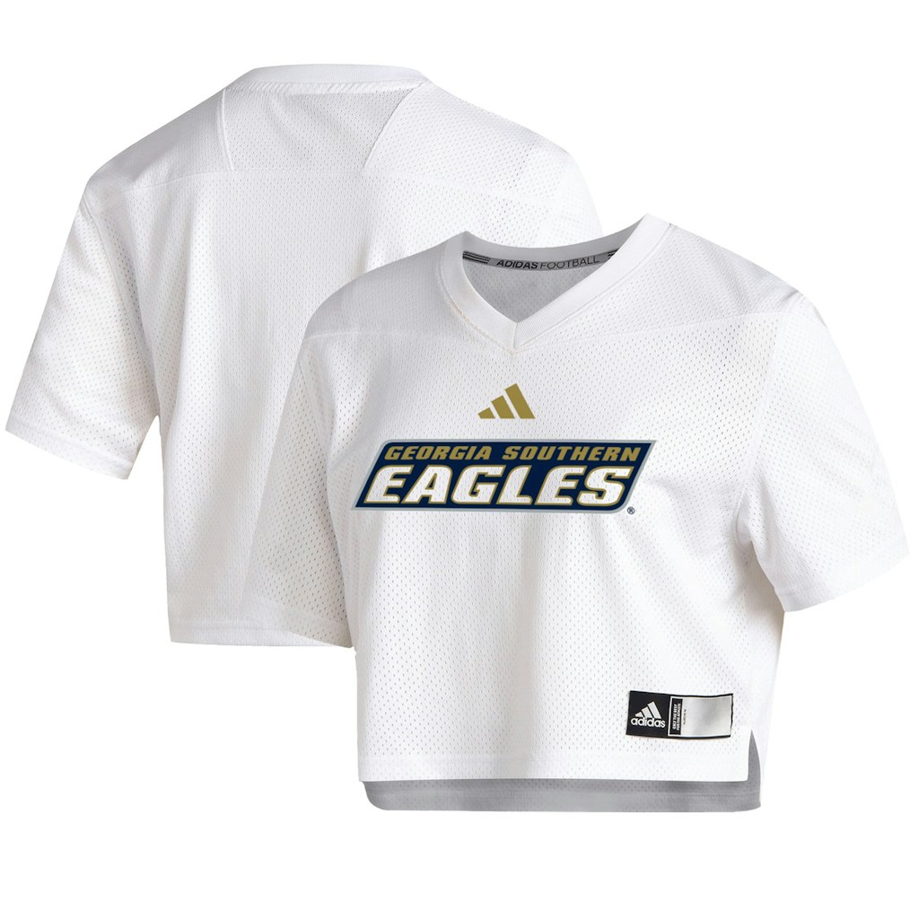 Women's Adidas Georgia Southern Eagles Cropped Jersey Top: $69.99 Women's Adidas Georgia Southern Eagles Cropped Jersey Top: $69.99