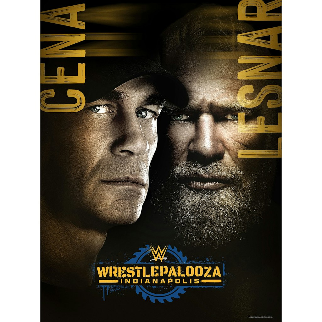 WWE 2025 Wrestlepalooza 18" x 24" Poster: $29.99 WWE 2025 Wrestlepalooza 18" x 24" Poster: $29.99