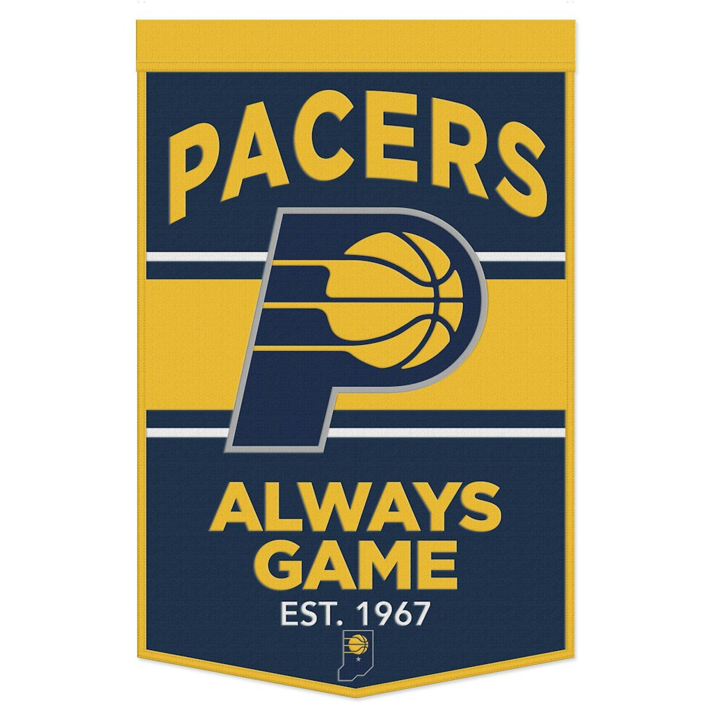 WinCraft 24" x 38" Indiana Pacers Logo Banner: $89.99 WinCraft 24" x 38" Indiana Pacers Logo Banner: $89.99