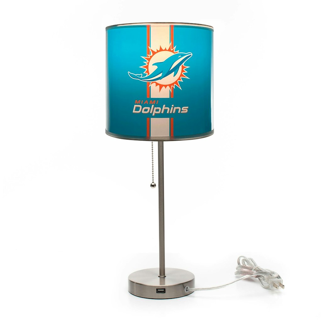 Imperial Miami Dolphins Chrome Desk Lamp: $109.99 Imperial Miami Dolphins Chrome Desk Lamp: $109.99