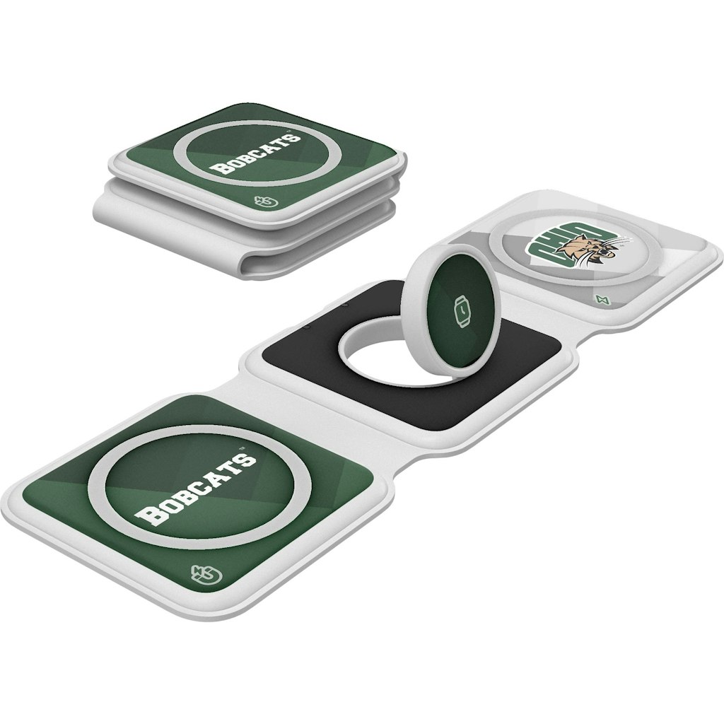 Keyscaper Ohio Bobcats 3-in-1 Foldable Charger: $69.99 Keyscaper Ohio Bobcats 3-in-1 Foldable Charger: $69.99