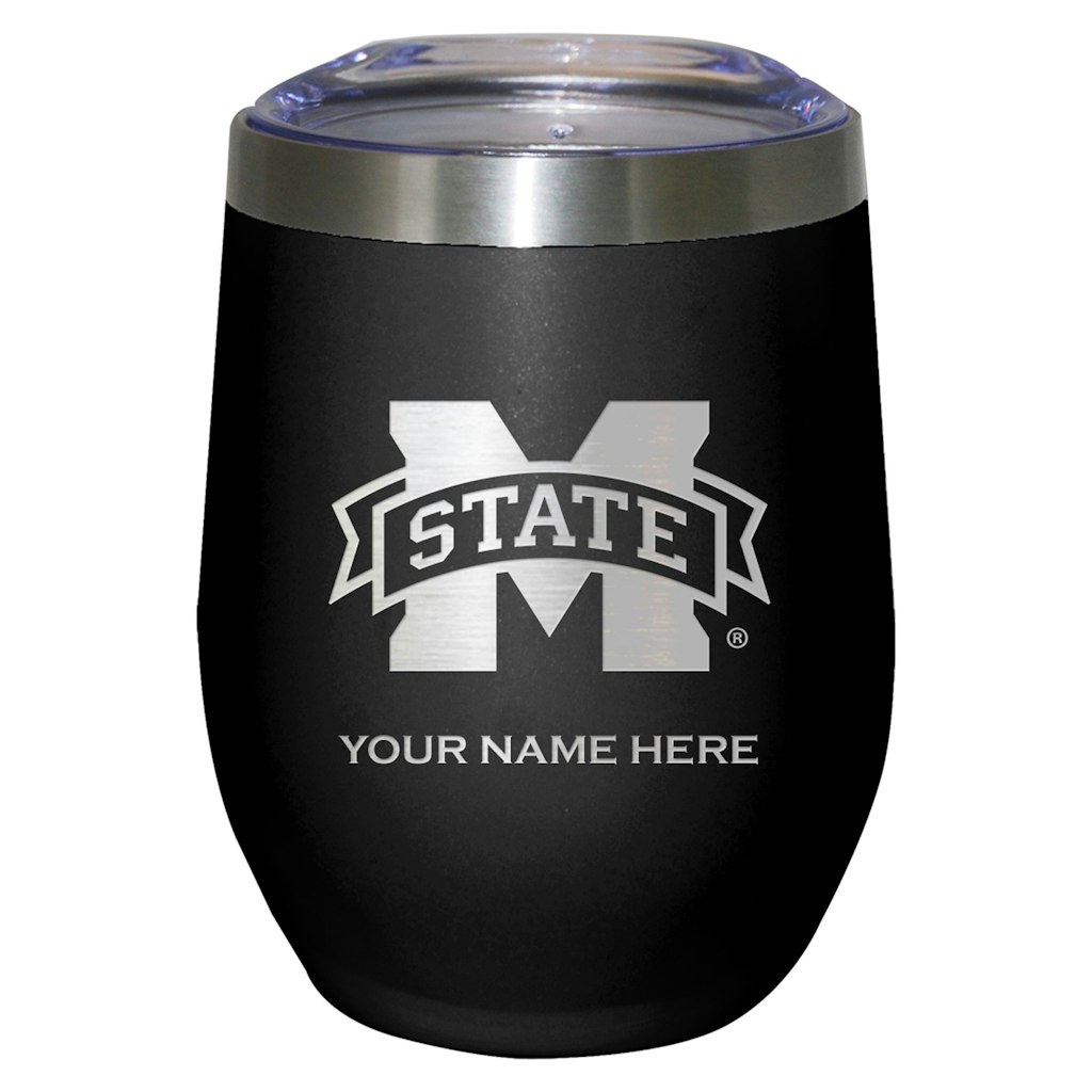 Mississippi State Bulldogs 12oz. Personalized Etched Stemless Tumbler: $42.99 Mississippi State Bulldogs 12oz. Personalized Etched Stemless Tumbler: $42.99