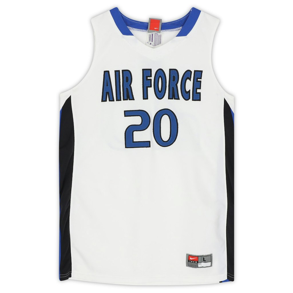 Air Force Falcons Team-Issued #20 Basketball Jersey Size L: $99.99 Air Force Falcons Team-Issued #20 Basketball Jersey Size L: $99.99