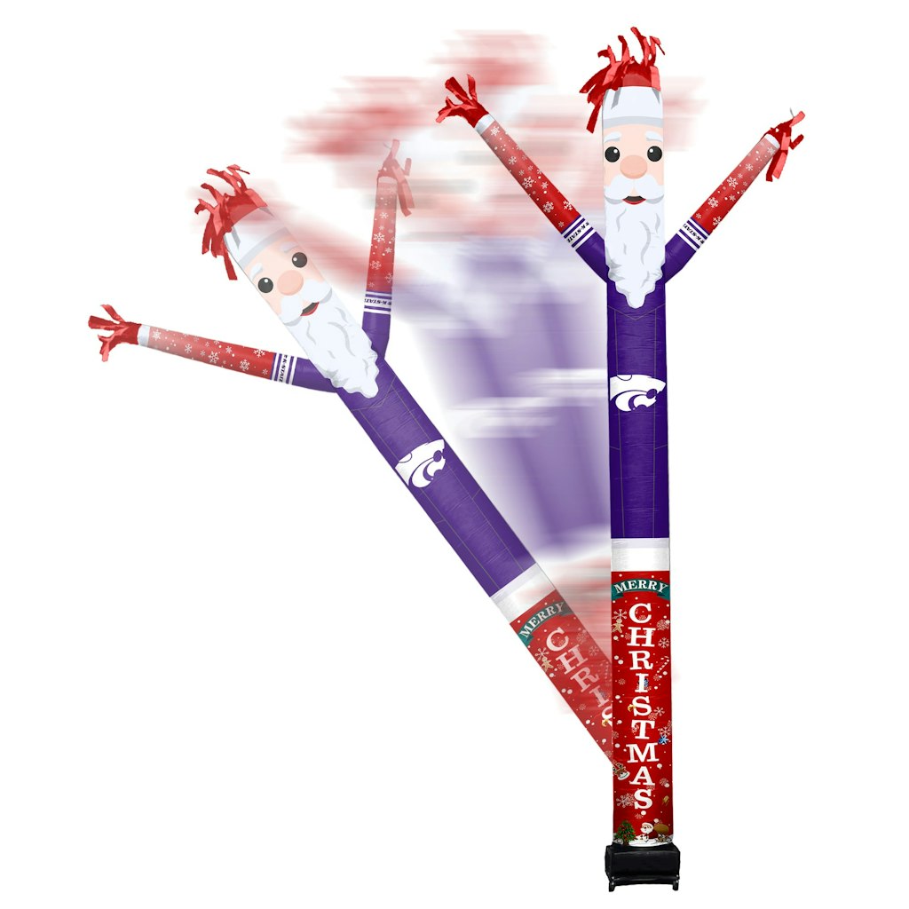 Kansas State Wildcats Santa Claus Inflatable: $129.99 Kansas State Wildcats Santa Claus Inflatable: $129.99
