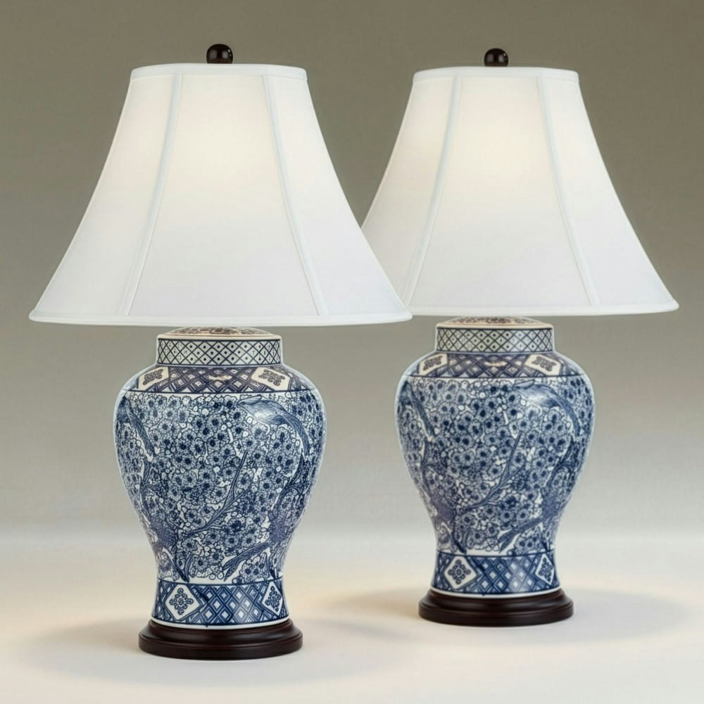 Barnes and Ivy 27-Inch Porcelain Table Lamps 2-Pack: $249.90 Barnes and Ivy 27-Inch Porcelain Table Lamps 2-Pack: $249.90