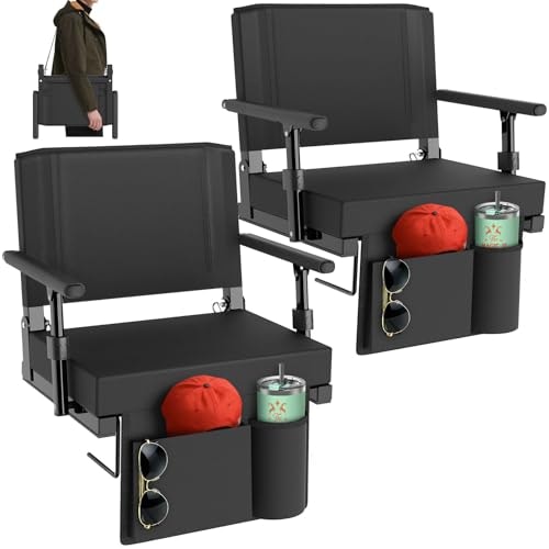 Hoperan Bleacher Stadium Seat with Back Support: $59.99 Hoperan Bleacher Stadium Seat with Back Support: $59.99
