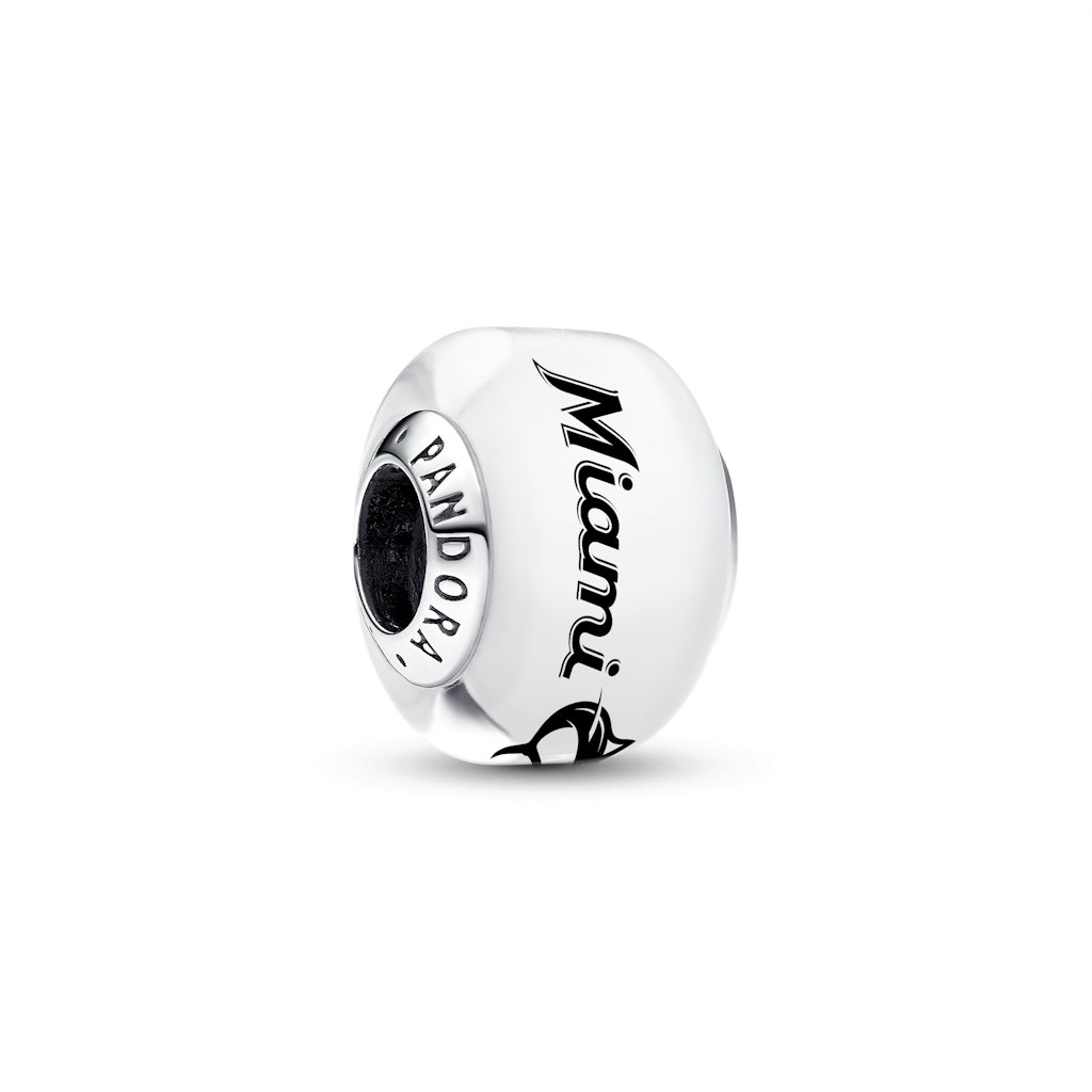 Pandora Miami Marlins Glass Murano Charm: $79.99 Pandora Miami Marlins Glass Murano Charm: $79.99