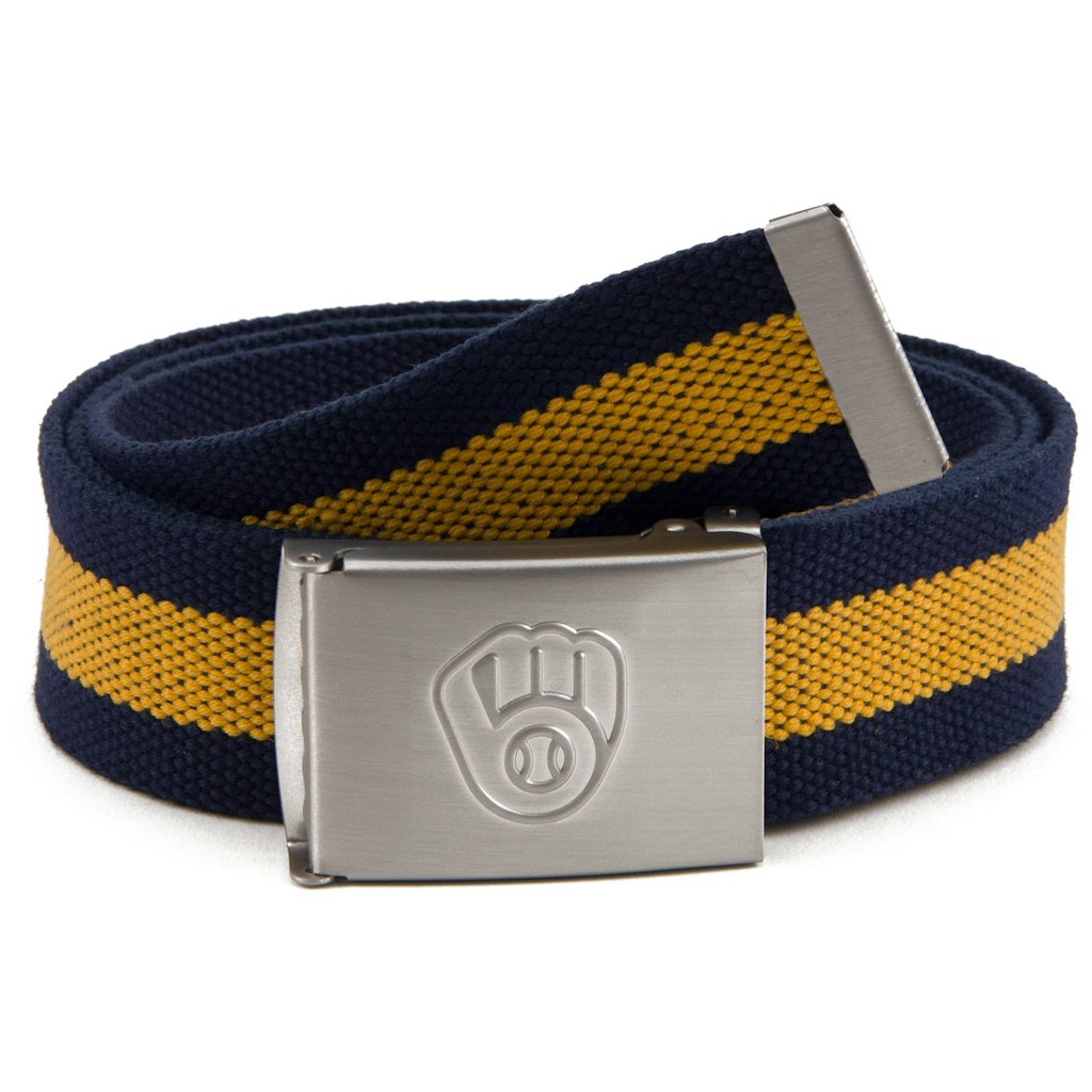 Milwaukee Brewers Fabric Belt: $24.99
