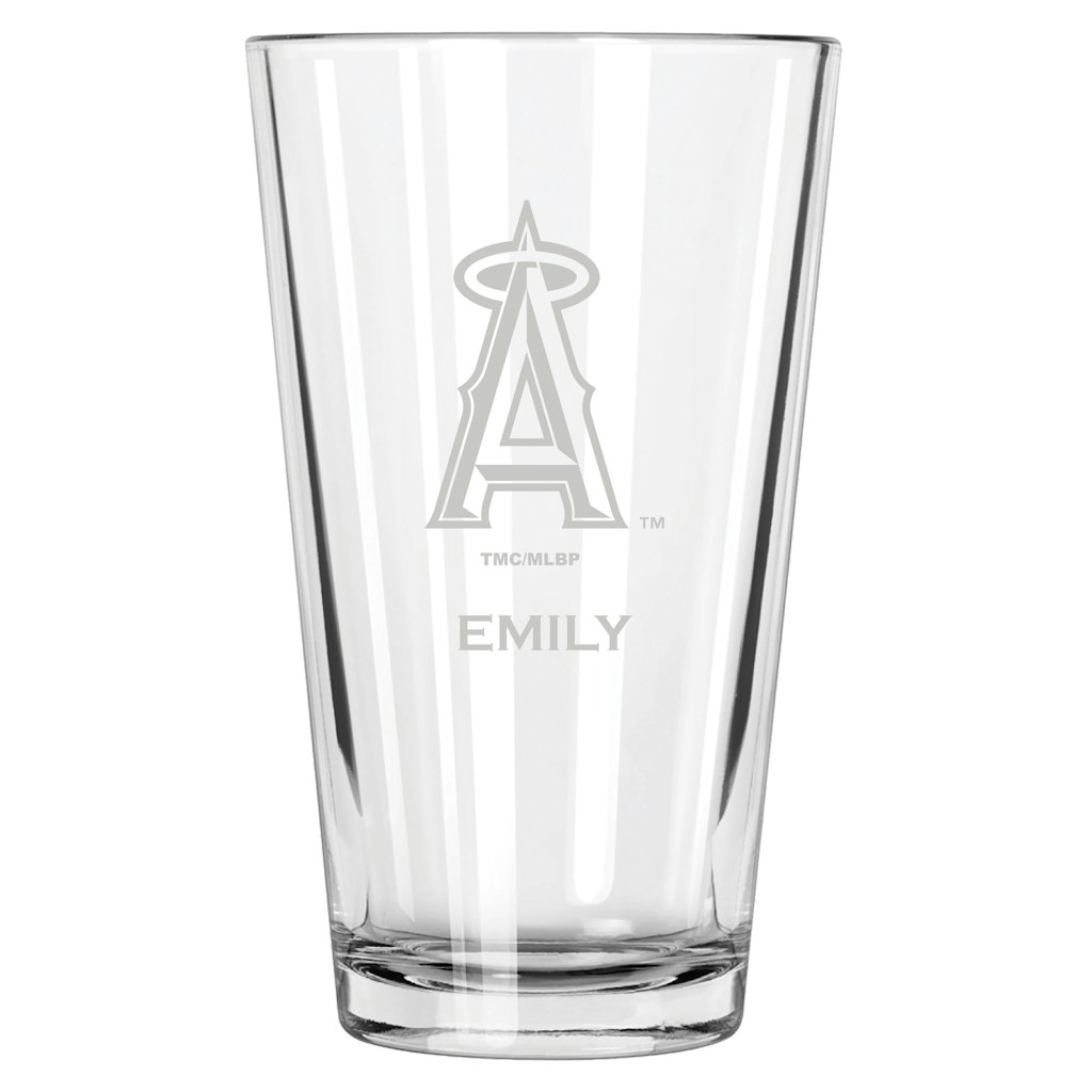 Los Angeles Angels 16-oz. Etched Pint Glass: $34.99 Los Angeles Angels 16-oz. Etched Pint Glass: $34.99