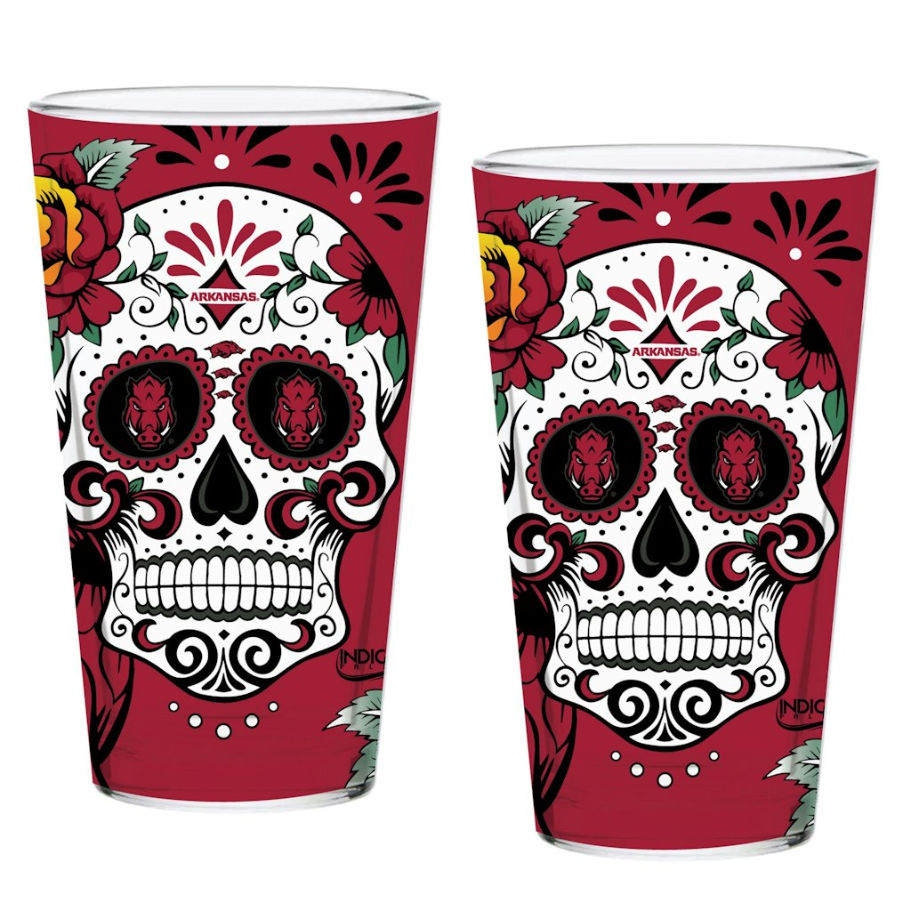 Arkansas Razorbacks 16-oz. Pint Glass 2-Pack: $39.99 Arkansas Razorbacks 16-oz. Pint Glass 2-Pack: $39.99