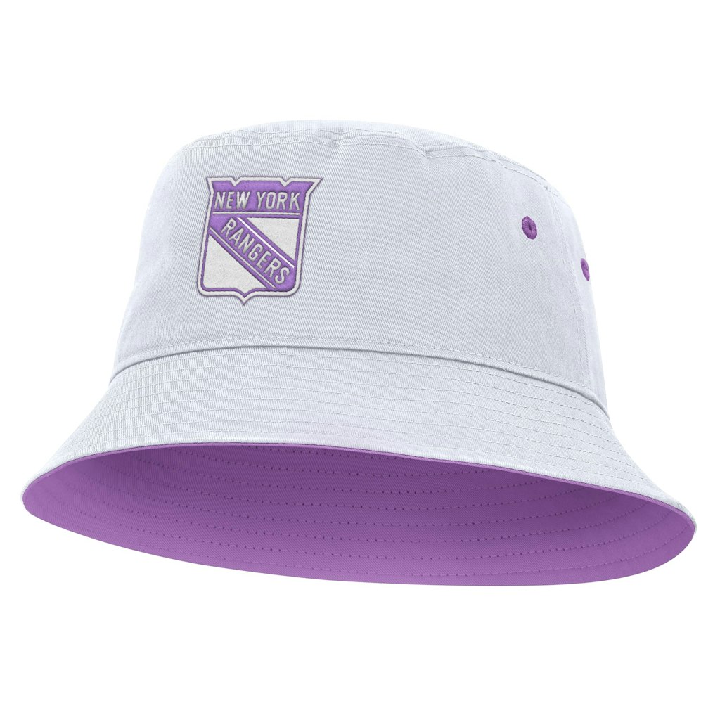 Fanatics New York Rangers Hockey Fights Cancer Bucket Hat: $31.99 Fanatics New York Rangers Hockey Fights Cancer Bucket Hat: $31.99