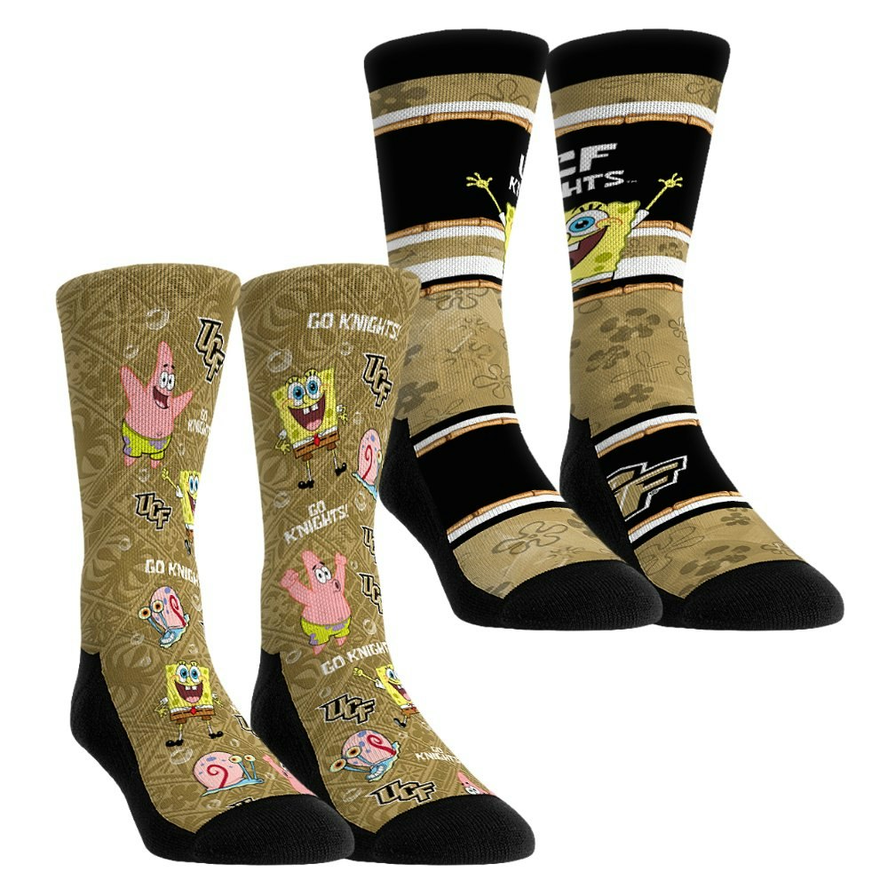 Rock Em Socks UCF Knights SpongeBob SquarePants Crew Socks 2-Pack: $47.99 Rock Em Socks UCF Knights SpongeBob SquarePants Crew Socks 2-Pack: $47.99