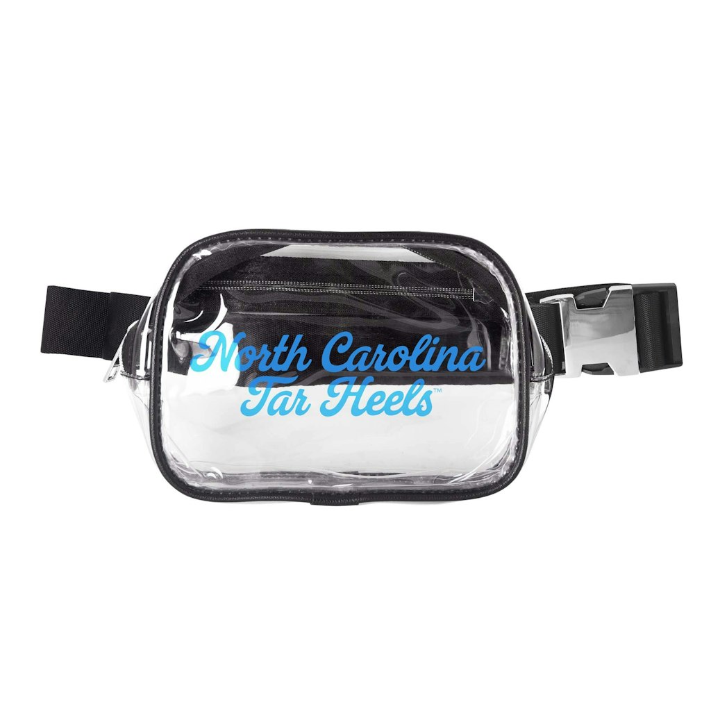 North Carolina Tar Heels Clear Belt Bag: $39.99 North Carolina Tar Heels Clear Belt Bag: $39.99