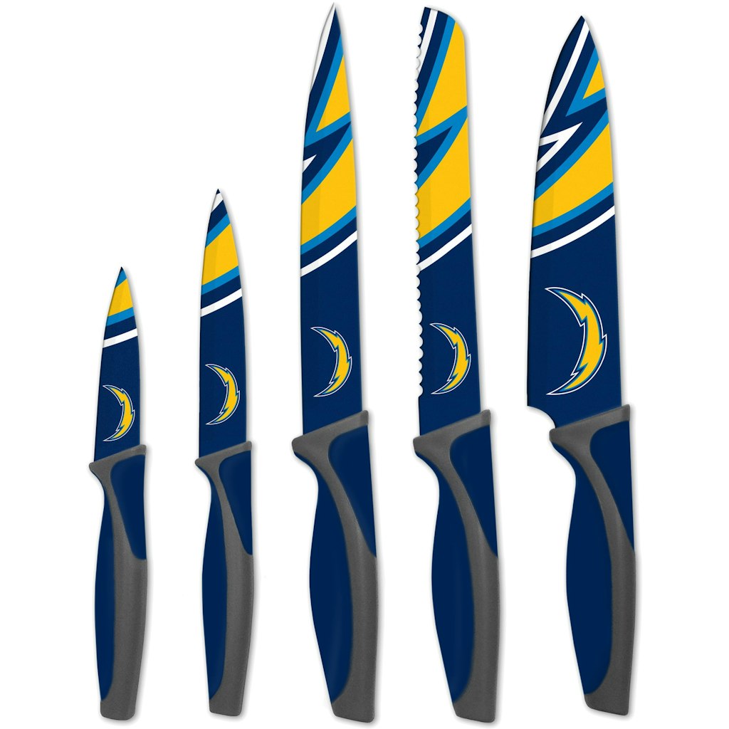 Los Angeles Chargers 5-Piece Kitchen Knife Set: $29.99 Los Angeles Chargers 5-Piece Kitchen Knife Set: $29.99