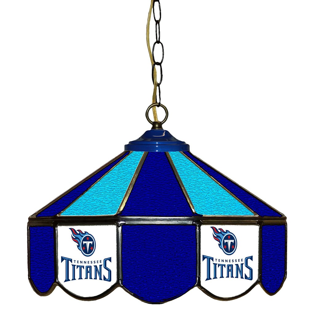 Tennessee Titans 14-inch Team Logo Glass Pub Lamp: $449.99 Tennessee Titans 14-inch Team Logo Glass Pub Lamp: $449.99