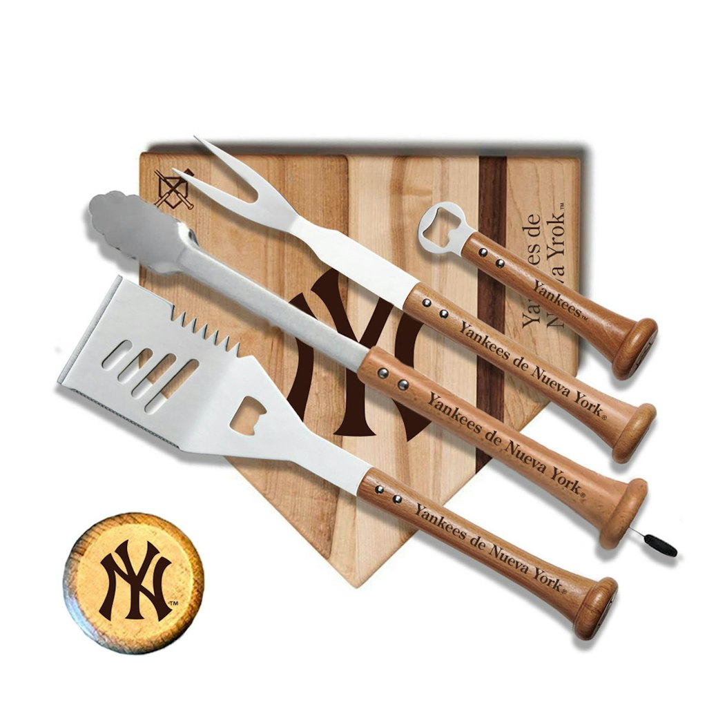 Yankees Grand Slam 12-Inch BBQ Tool Set: $189.99 Yankees Grand Slam 12-Inch BBQ Tool Set: $189.99