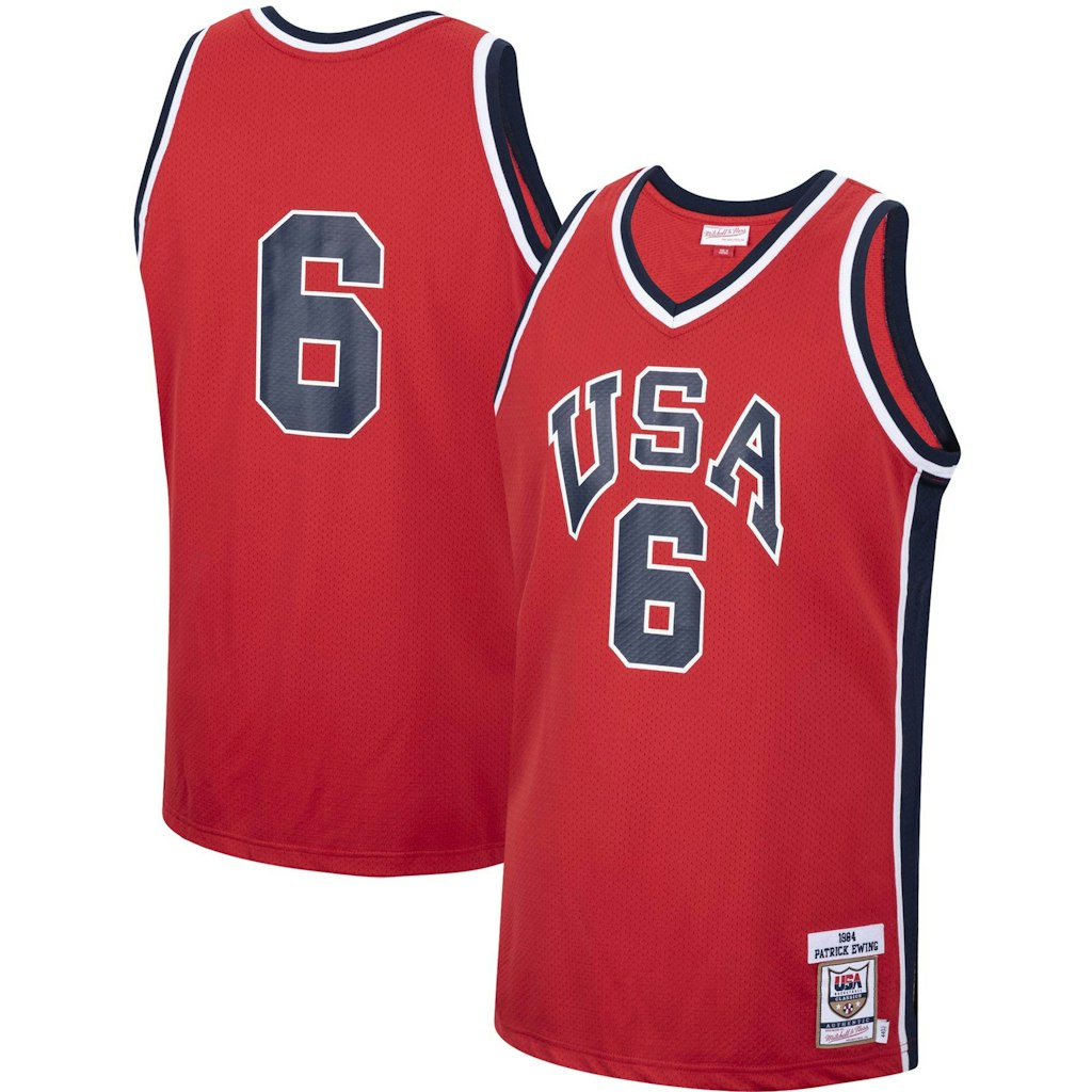 Mitchell & Ness Patrick Ewing 1984 USA Basketball Authentic Jersey: $274.99 Mitchell & Ness Patrick Ewing 1984 USA Basketball Authentic Jersey: $274.99
