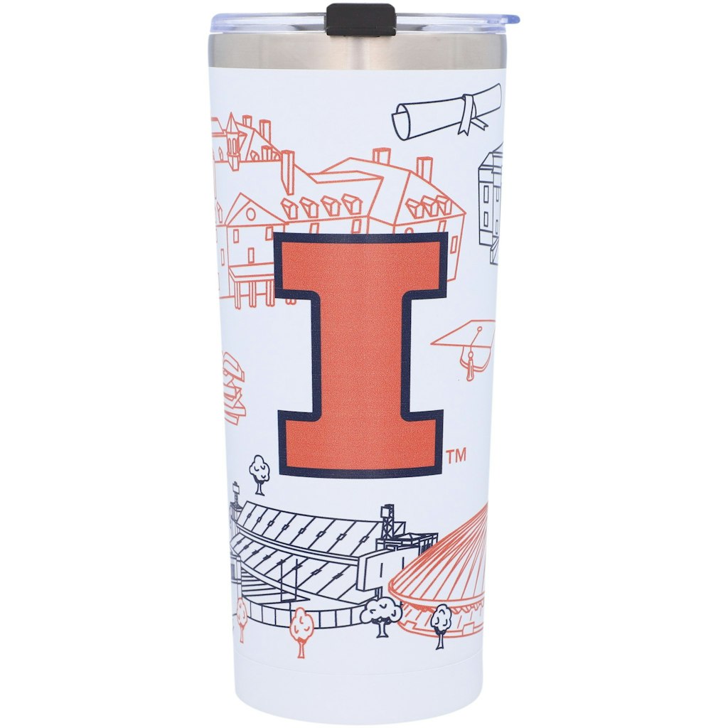 Illinois Fighting Illini 24oz. Campus Tumbler: $39.99 Illinois Fighting Illini 24oz. Campus Tumbler: $39.99