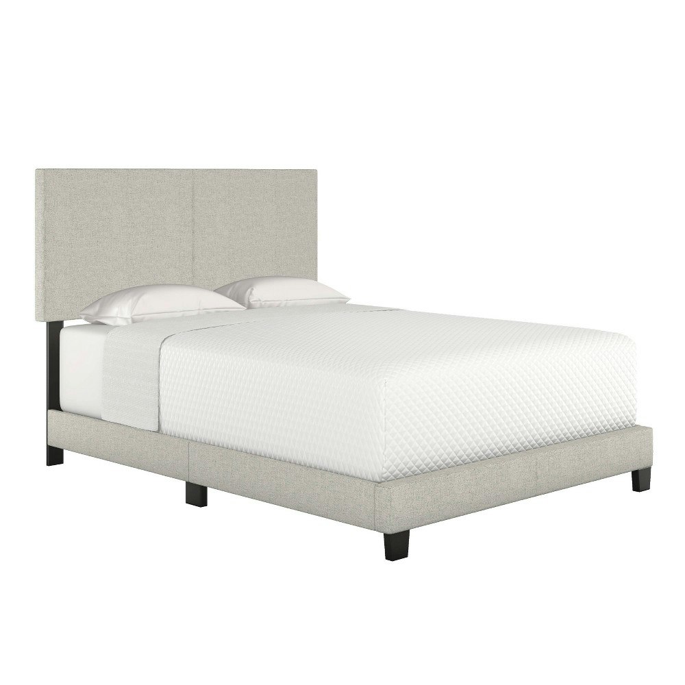 Twin Monroe Linen Upholstered Platform Bed Frame: $217.99 Twin Monroe Linen Upholstered Platform Bed Frame: $217.99