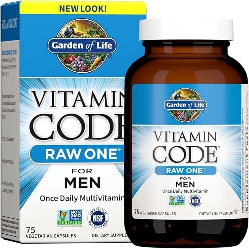 Garden of Life Vitamin Code Raw One Daily Men's Multivitamin 75-Capsule 6-Pack: $159.66 Garden of Life Vitamin Code Raw One Daily Men's Multivitamin 75-Capsule 6-Pack: $159.66