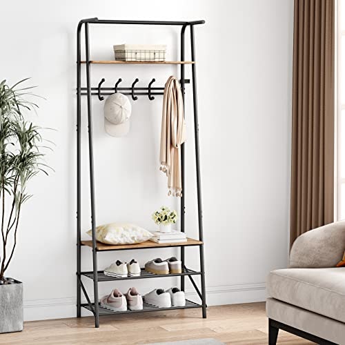 Idealhouse Coat Rack and Shoe Bench: $42.99 Idealhouse Coat Rack and Shoe Bench: $42.99