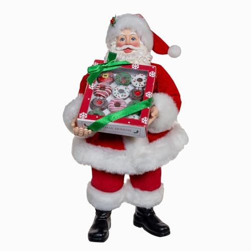 Kurt Adler 10.5-inch Fabriché Santa with Donuts: $59.53 Kurt Adler 10.5-inch Fabriché Santa with Donuts: $59.53