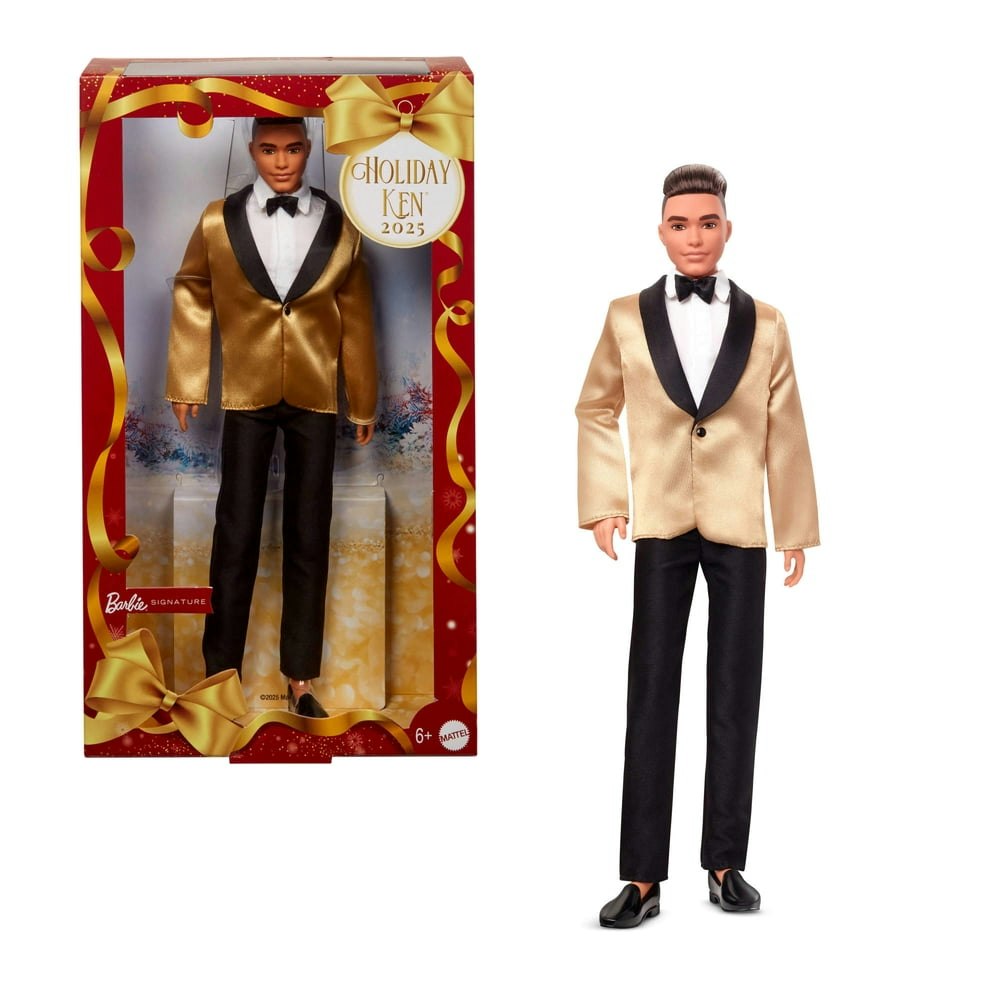 Barbie Signature 2025 Holiday Ken Doll: $19.95 Barbie Signature 2025 Holiday Ken Doll: $19.95