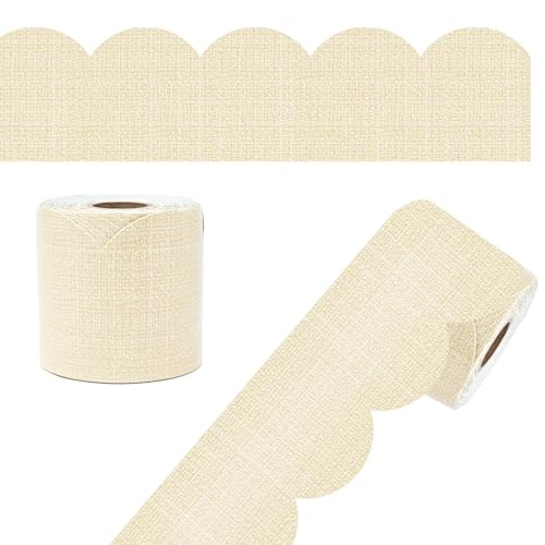 Carson Dellosa Farmhouse Tan Linen Bulletin Board Border Roll: $8.81 Carson Dellosa Farmhouse Tan Linen Bulletin Board Border Roll: $8.81