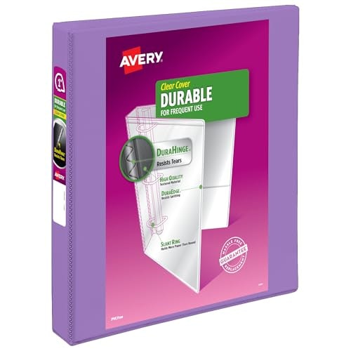 Avery 1-Inch Durable View 3-Ring Binder: $7.18