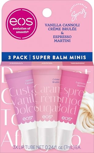 Eos Dolce Vita 24H Moisture Mini Super Balm 3-Pack: $9.99 Eos Dolce Vita 24H Moisture Mini Super Balm 3-Pack: $9.99