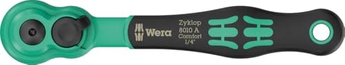 Wera 8010 A Zyklop Comfort 1/4" Drive Reversible Ratchet: $81.42