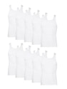 Hanes Men's Tank Undershirts 10-Pack for $12 + free shipping w/ $35