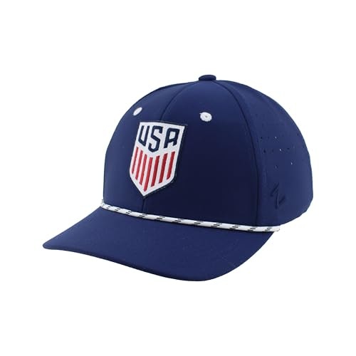 U.S. Soccer Officially Licensed USMNT Snapback Rope Hat: $31.28