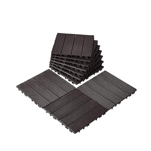 Vevor 12"x12" Interlocking Deck Tiles 10-Pack: $27.90 Vevor 12"x12" Interlocking Deck Tiles 10-Pack: $27.90